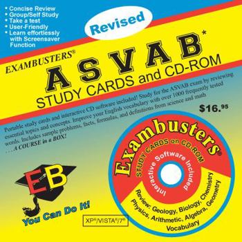 Audio CD ASVAB Study Cards and CD-ROM [With CDROM] Book