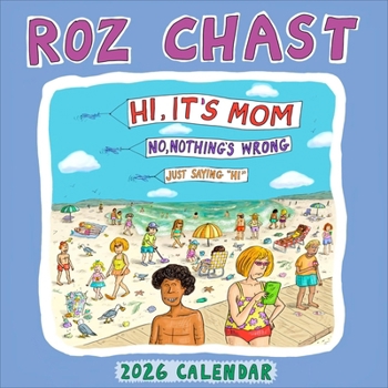 Calendar Roz Chast Wall Calendar 2026 Book