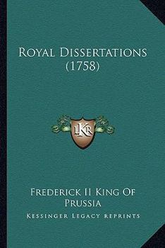 Royal Dissertations