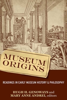 Paperback Museum Origins: Readings in Early Museum History and Philosophy Book