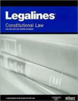 Paperback Legalines on Constitutional Law, Keyed to Choper Book