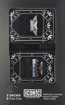 Aerosmith Double Deck Playing Card Set with Dice (Game)