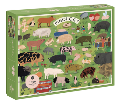 Misc. Pigology Puz: 1000 Piece Puzzle Book