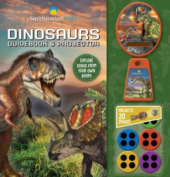 Hardcover Smithsonian Kids Dinosaur Guidebook & Projector Book