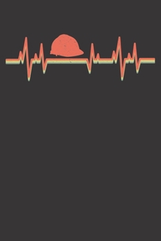 Notebook: Construction Worker Dot Grid 6x9 120 Pages