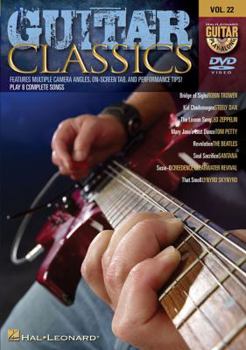 DVD Guitar Classics: Guitar Play-Along DVD Volume 22 Book