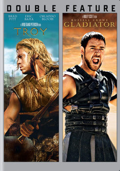 DVD Troy / Gladiator Book