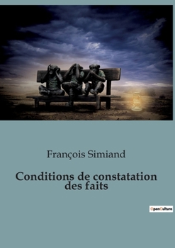 Paperback Conditions de constatation des faits [French] Book