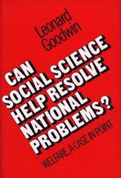 Board book Can Social Science Help Solve National Problems (Welfare a Case Point) Book