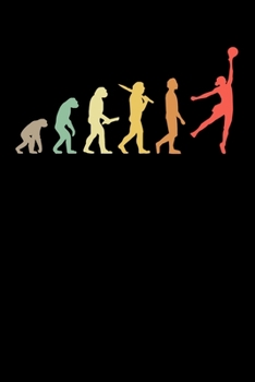 Volleyballspieler Notizbuch: A5 Kariert 108 Seiten - Retro Volleyball Evolution Notizheft - Geschenk für Volleyballspieler (German Edition)