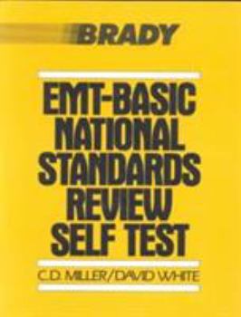 Paperback EMT Basic National Standards Review Self Test Book