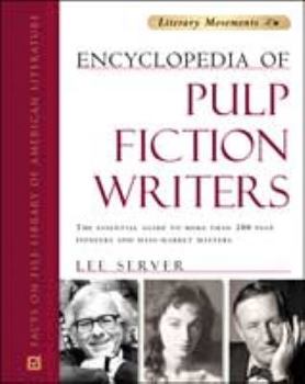 Hardcover Encyclopedia of Pulp Fiction Writers Book