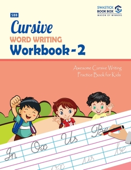 Paperback SBB Cursive Word Writing Workbook - 2 Book