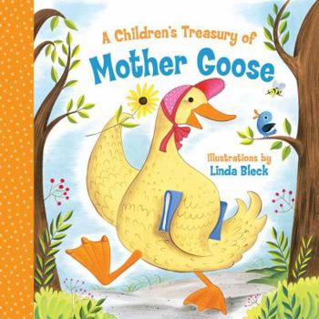 Paperback A Children's Treasury of Mother Goose Book