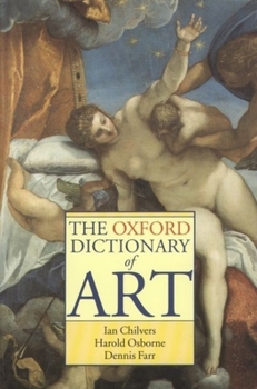 Paperback The Oxford Dictionary of Art Book