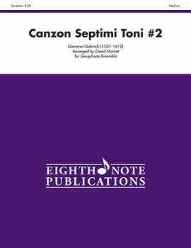 Paperback Canzon Septimi Toni #2: Score & Parts Book