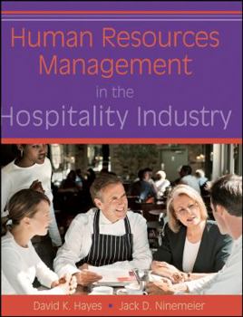 Hardcover Human Resources Management in the Hospitality Industry Book