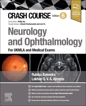 Paperback Crash Course Neurology and Ophthalmology: For Ukmla and Medical Exams Book
