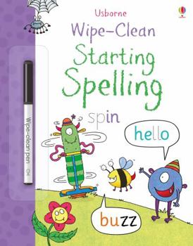 Starting Spelling - Book  of the Usborne Wipe-Clean Books