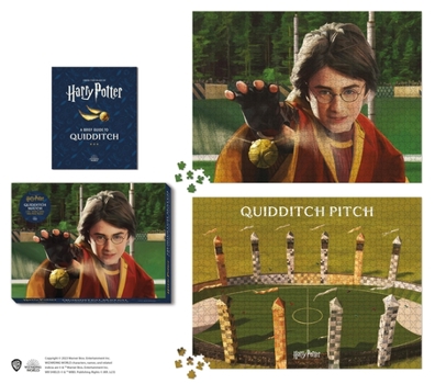 Misc. Harry Potter Quidditch Match 2-In-1 Double-Sided 1000-Piece Puzzle Book