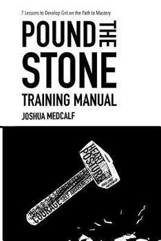 Paperback Pound The Stone Training Manual Book
