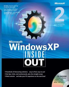 Paperback Microsofta Windowsa XP Inside Out Book