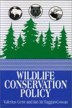 Paperback Wildlife Conservation Policy Book