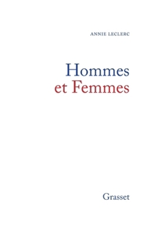 Paperback Hommes et femmes [French] Book