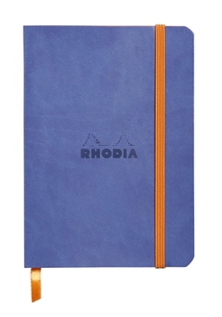 Rhodiarama Lined Notebook, 4X6 Inch, Sapphire