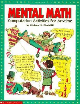 Paperback Mental Math : Computation Activities for Anytime (Grades 4-8) Book