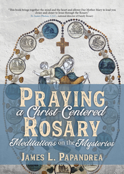 Paperback Praying a Christ-Centered Rosary: Meditations on the Mysteries Book