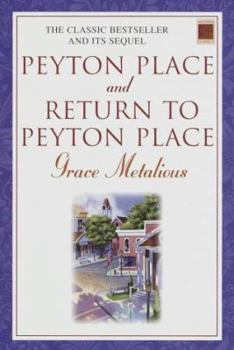 Hardcover Peyton Place and Return to Peyton Place Book