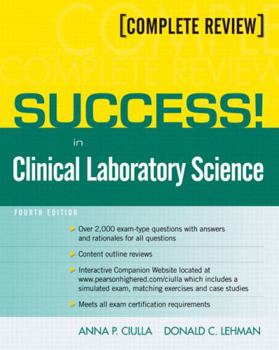 Paperback Success! in Clinical Laboratory Science Book
