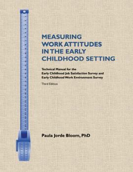 Spiral-bound Measuring Work Attitudes in the Early Childhood Setting Book