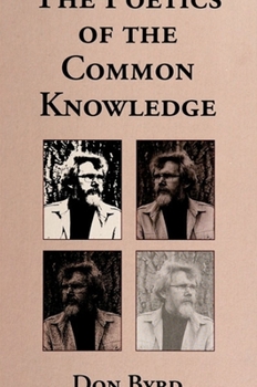 The Poetics of the Common Knowledge (Suny Series in the Margins of Literature)
