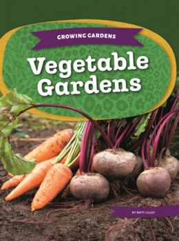 Library Binding Vegetable Gardens Book