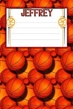 Paperback Basketball Life Jeffrey: College Ruled Composition Book