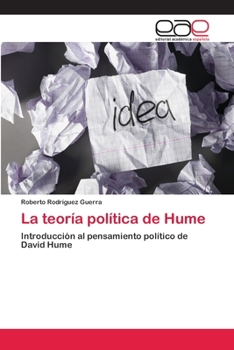 Paperback La teoría política de Hume [Spanish] Book