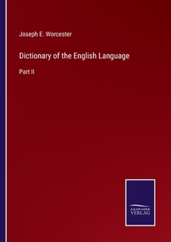 Paperback Dictionary of the English Language: Part II Book