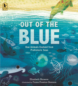 Paperback Out of the Blue: How Animals Evolved from Prehistoric Seas Book