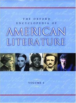 Hardcover The Oxford Encyclopedia of American Literature Book