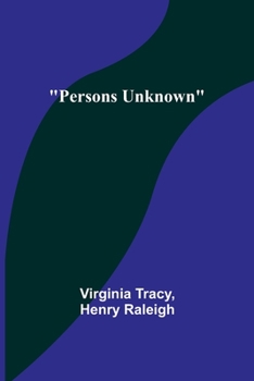 Paperback Persons Unknown Book