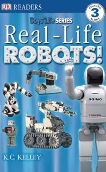 Hardcover Real-Life Robots Book