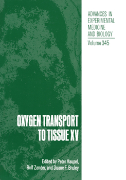 Paperback Oxygen Transport to Tissue XV Book