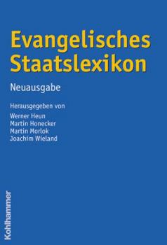 Hardcover Evangelisches Staatslexikon: Sonderausgabe Der 1. Auflage [German] Book