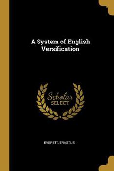 Paperback A System of English Versification Book