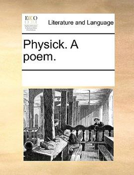 Paperback Physick. A poem. Book