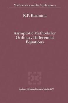 Paperback Asymptotic Methods for Ordinary Differential Equations Book