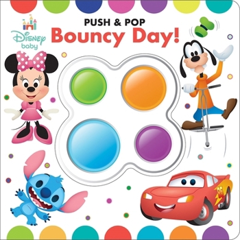 Board book Disney Baby: Bouncy Day! Push & Pop Book