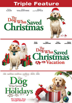 DVD The Dog Who Saved Christmas & The Holidays Collection Book